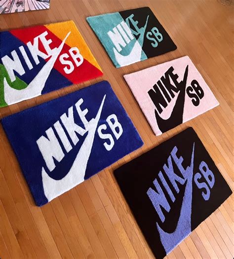 etsy Nike rug